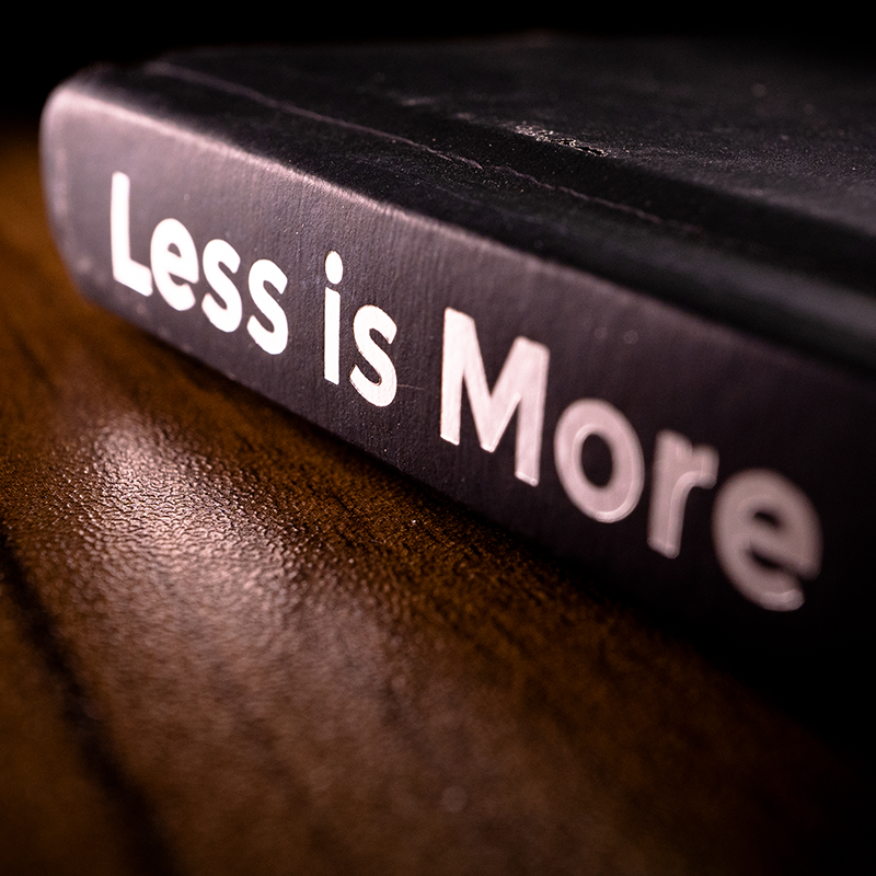 Less is More by Ben Earl (Signed Edition)